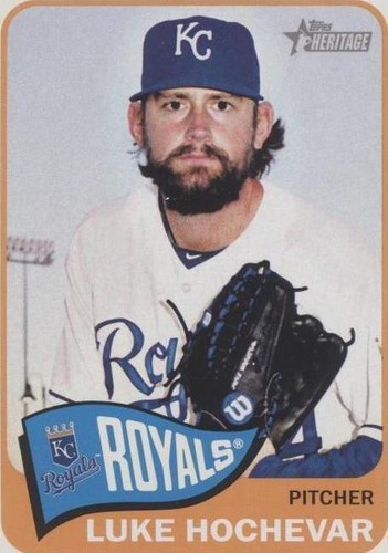 2014 Topps Heritage - Luke Hochevar #192