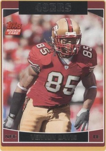 2006 Topps Vernon Davis #363