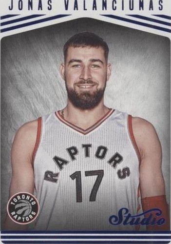 2016-17 Panini Studio - Jonas Valanciunas #123