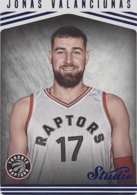 2016-17 Panini Studio - Jonas Valanciunas #123