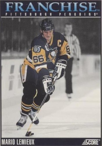 1992-93 Score - Mario Lemieux #433