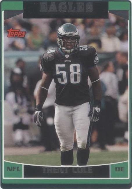 2006 Topps Trent Cole #20