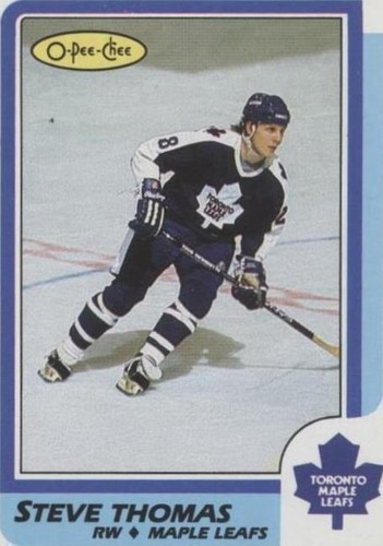 1986-87 O-Pee-Chee - Steve Thomas #245