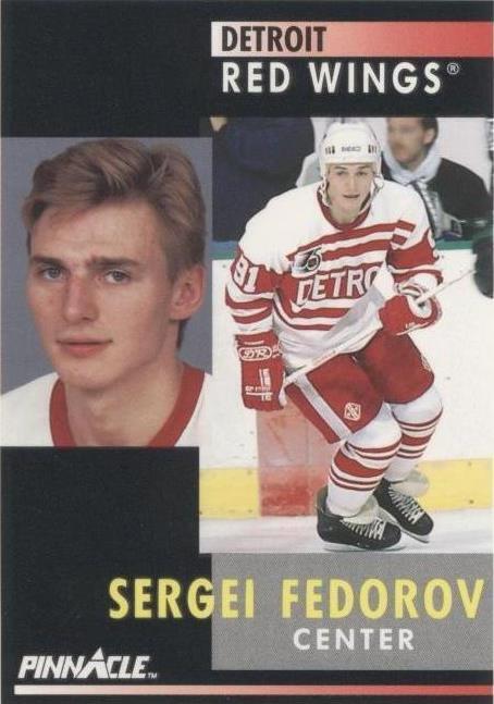 1991-92 Pinnacle - Sergei Fedorov #157