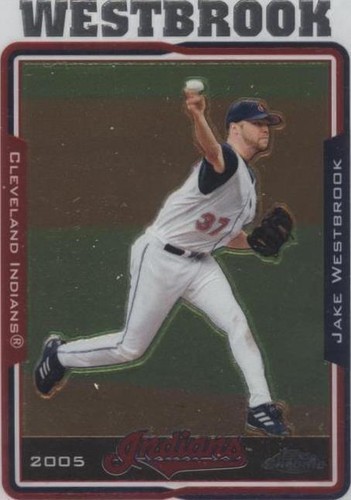 2005 Topps Chrome - Jake Westbrook #387