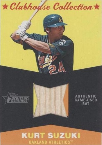 2009 Topps Heritage - Kurt Suzuki #CC-KS