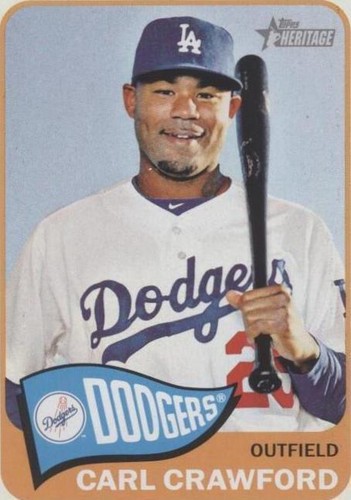 2014 Topps Heritage - Carl Crawford #40