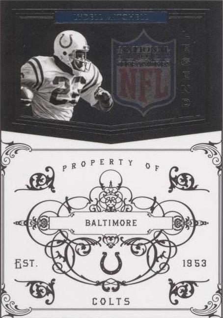 2010 Playoff National Treasures Lydell Mitchell #185