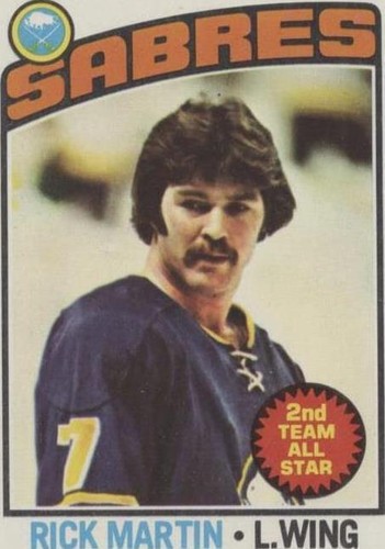 1976-77 Topps - Rick Martin #210