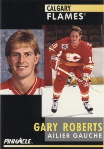 1991-92 Pinnacle French - Gary Roberts #37