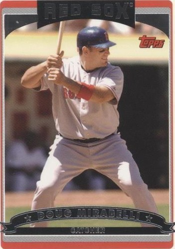 2006 Topps Updates & Highlights - Doug Mirabelli #UH56
