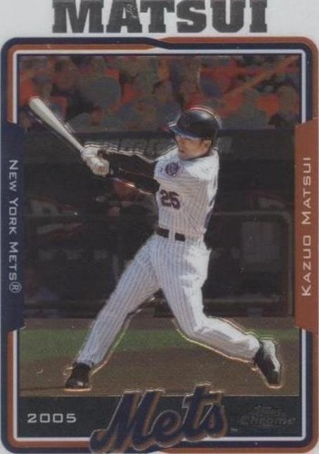 2005 Topps Chrome - Kazuo Matsui #57