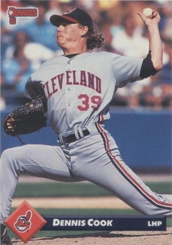 1993 Donruss - Dennis Cook #625