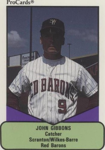 1990 ProCards AAA Future Stars - John Gibbons #304