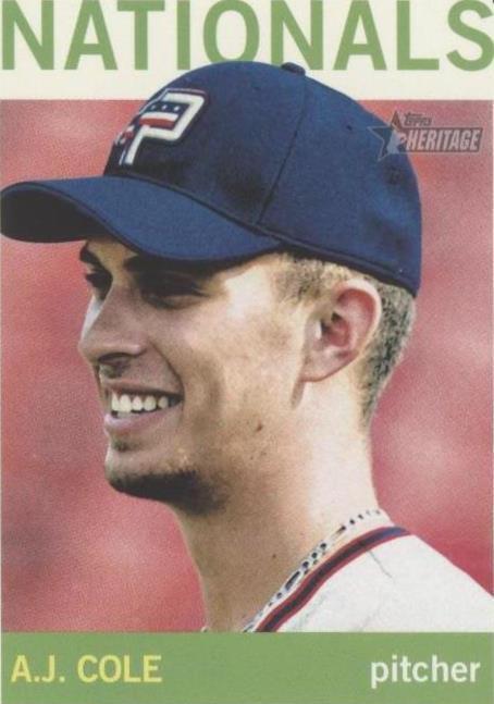 2013 Topps Heritage Minor League Edition - A.J. Cole #206