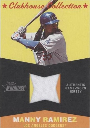 2009 Topps Heritage - Manny Ramirez #CC-MR