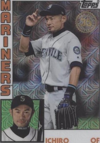 小物 ICHIRO Ichiro - 2021 Topps Silver Pack Green Refractor PSA 9 #74/99