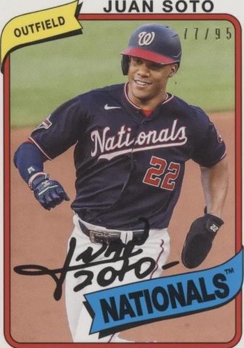 2021 Topps Transcendent Collection VIP Party - Juan Soto #1980-JS