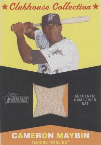 2009 Topps Heritage - Cameron Maybin #CC-CM