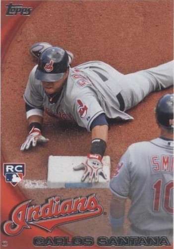 2010 Topps Update Series - Carlos Santana #US-330