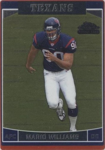 2006 Topps Chrome Mario Williams #256