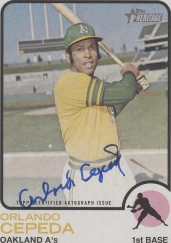 2022 Topps Heritage - Orlando Cepeda #ROA-OC