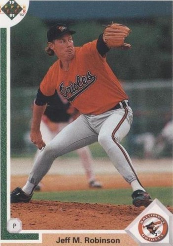 1991 Upper Deck - Jeff Robinson #796