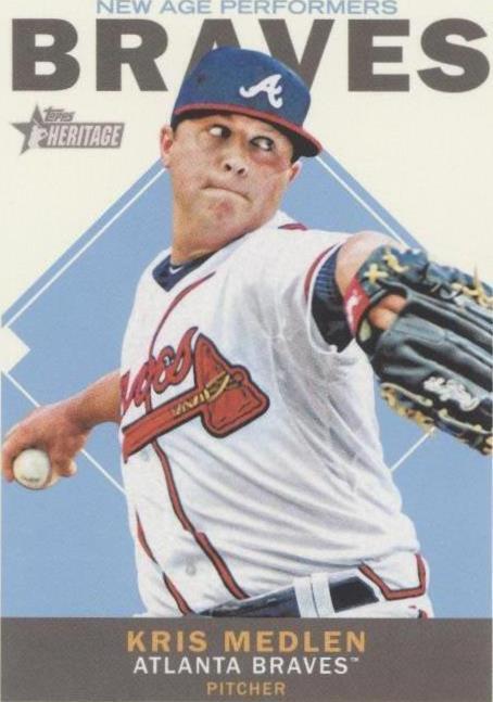 Topps Heritage 2013 - Kris Medlen #NAP-KM