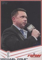 2013 Topps WWE - Michael Cole #24