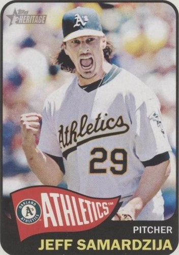2014 Topps Heritage High Number - Jeff Samardzija #H591