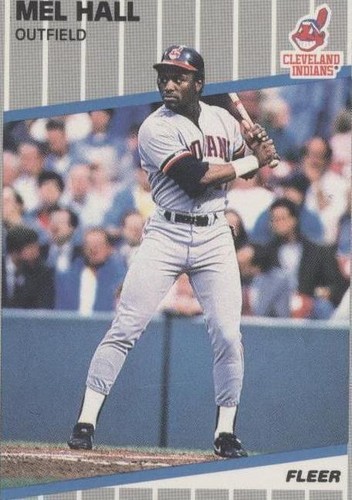 1989 Fleer - Mel Hall #406