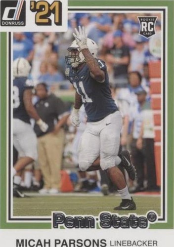 2021 Panini Chronicles Draft Picks Micah Parsons #27