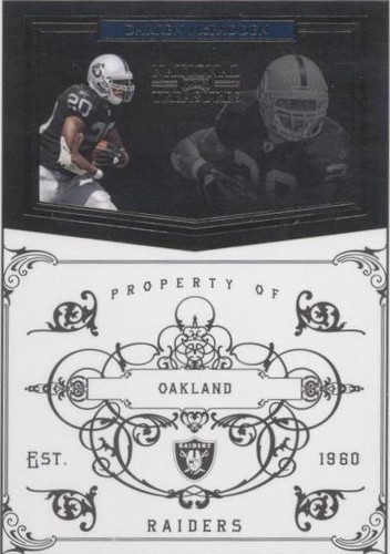 2010 Playoff National Treasures Darren McFadden #106