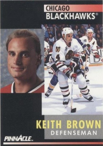 1991-92 Pinnacle - Keith Brown #154