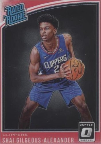 2018-19 Panini Donruss Optic - Shai Gilgeous-Alexander #162