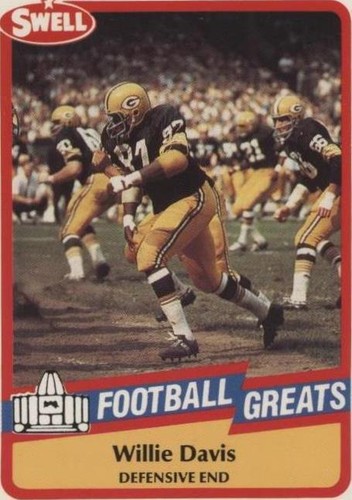 1989 Swell Football Greats Willie Davis #113