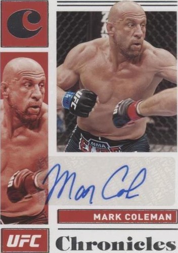 2021 Panini Chronicles UFC - Mark Coleman #CS-MCM
