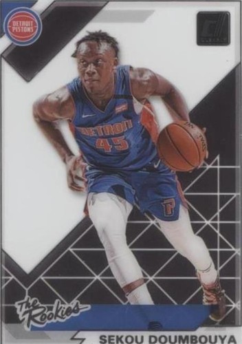 2019-20 Donruss Optic Holo Sekou Doumbouya Rookie Detroit