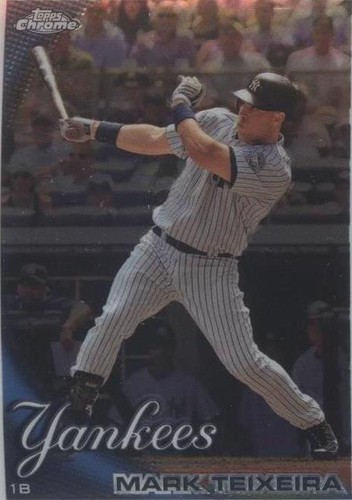 2010 Topps Chrome - Mark Teixeira #75