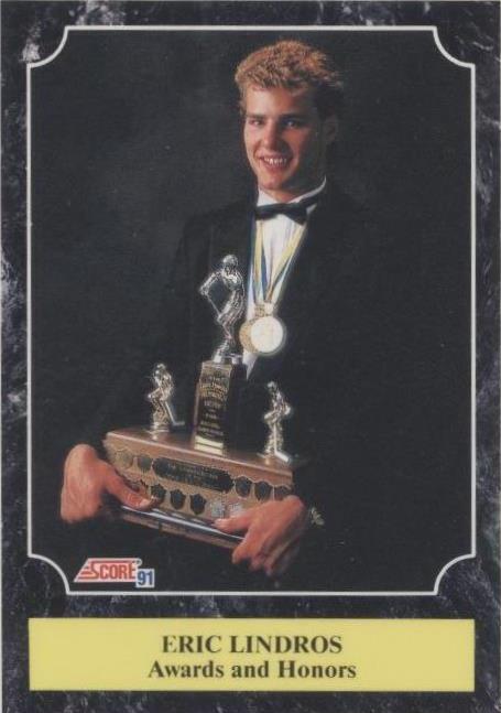 1991-92 Score Canadian - Eric Lindros #330