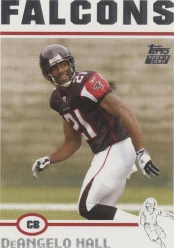 2004 Topps DeAngelo Hall #321