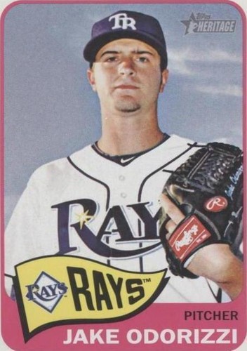 2014 Topps Heritage - Jake Odorizzi #68