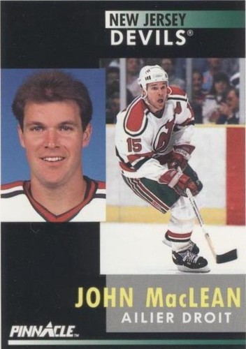 1991-92 Pinnacle French - John MacLean #115