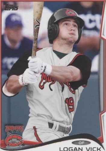 2014 Topps Pro Debut - Logan Vick #199