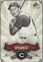 2006 SP Legendary Cuts - Wally Post #76