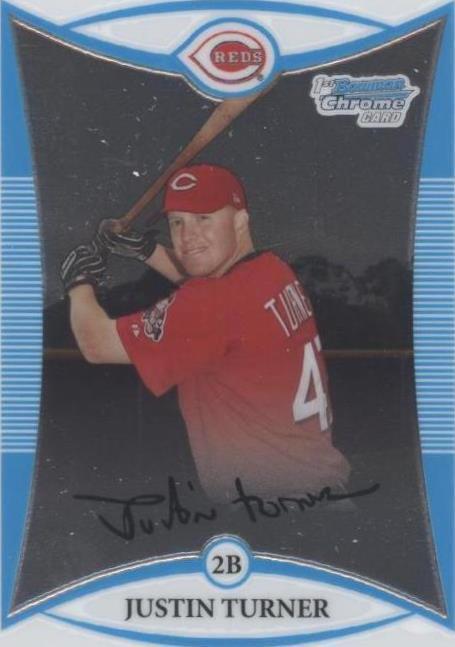 2008 Bowman Chrome - Justin Turner #BCP171