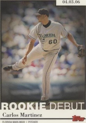 2006 Topps Updates & Highlights - Carlos Martinez #RD-8