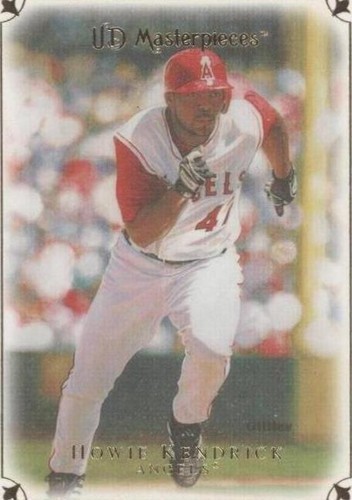 2007 UD Masterpieces - Howie Kendrick #66