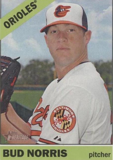 2015 Topps Heritage - Bud Norris #167