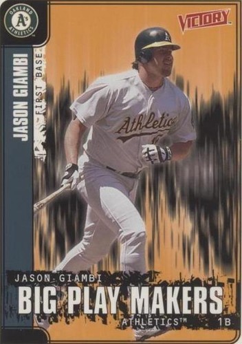 2001 Upper Deck Victory - Jason Giambi #602